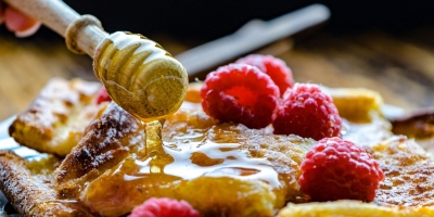 Pancakes με Χρυσόμελο ανθέων