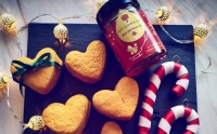 Ginger cookies με μέλι πορτοκαλιάς Χρυσόμελο