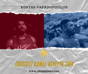 Το ΧΡΥΣΟΜΕΛΟ στην διατροφή του Κώστα Παπαδόπουλου - Crossfit games athlete 2018